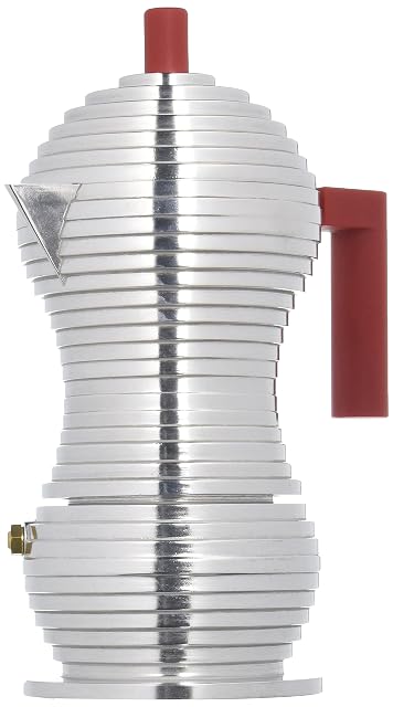 Alessi Pulcina Espressokocher aus Aluminium
