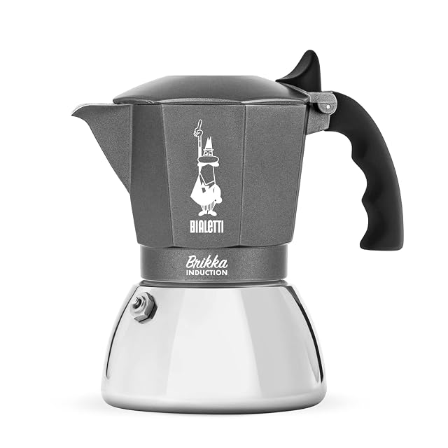 Bialetti Brikka Espressokocher mit Druckventil