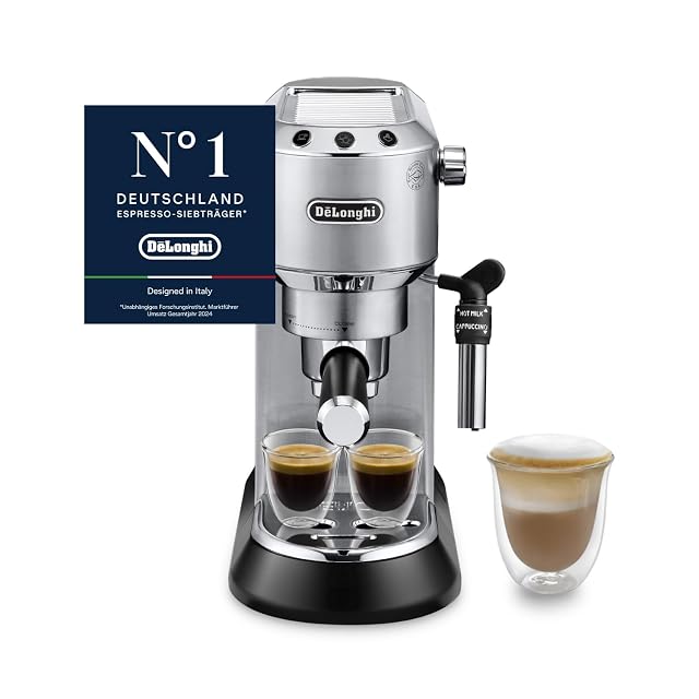 Schlanke Espressomaschine De'Longhi Dedica Style EC685