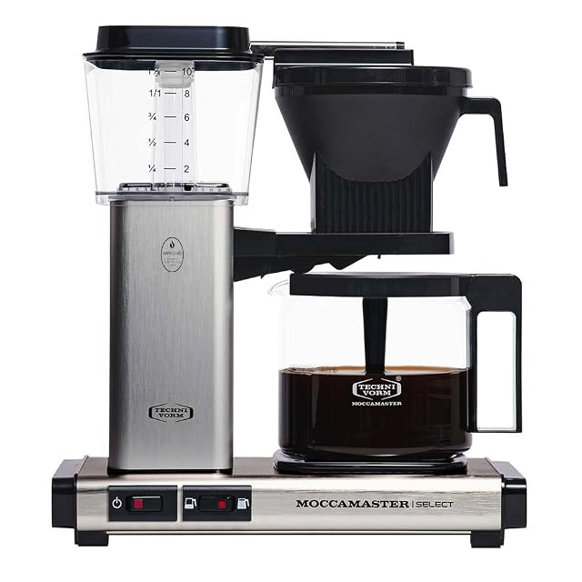Filterkaffeemaschine Moccamaster KBG Select mit Glaskanne