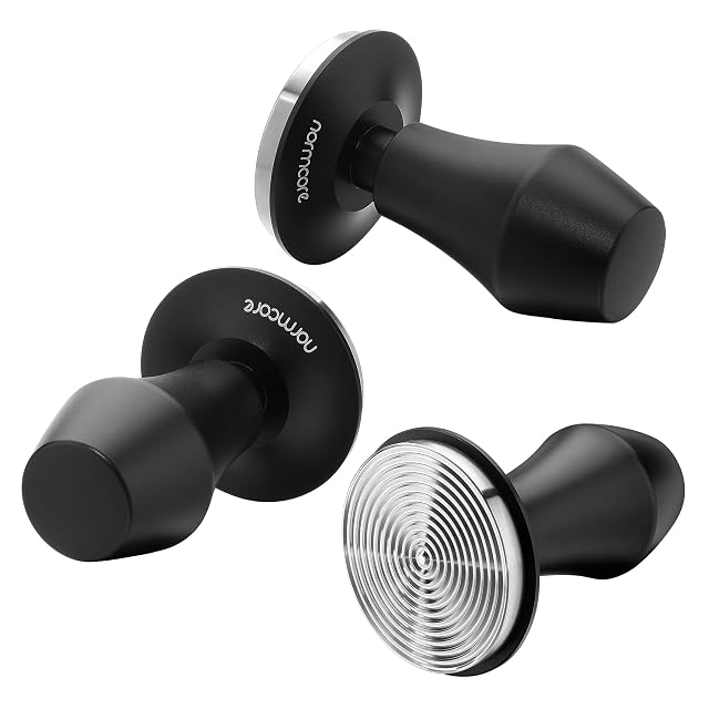 Normcore Tamper mit Federmechanik, 58,5 mm